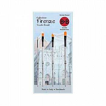 Набір пензлів синтетичних Firenze, BB28383 Renesans Набір пензлів синтетичних Firenze, BB28383 Renesans
