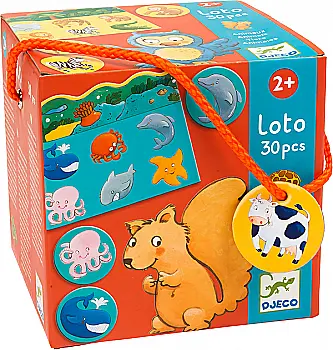 Гра настільна дитяча лото Тварини DJ08120 Гра настільна дитяча лото Тварини DJ08120