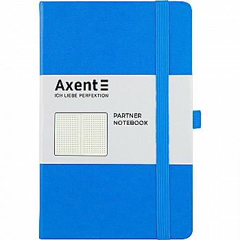 Книга записна Partner 96 арк. 125*195, крап., блакитна, 8306-07-A Книга записна Partner 96 арк. 125*195, крап., блакитна, 8306-07-A