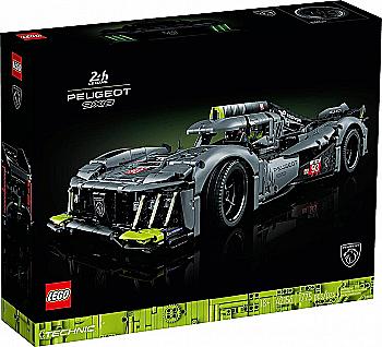 Конструктор Lego Technic "Peugeot 9X8 24H Le Mans Hybrid Hypercar", 42156 Конструктор Lego Technic "Peugeot 9X8 24H Le Mans Hybrid Hypercar", 42156