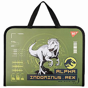 Папка-портфель FC на блискавці з тканинними ручками "Jurassic World" хакі, 492242 Yes Папка-портфель FC на блискавці з тканинними ручками "Jurassic World" хакі, 492242 Yes