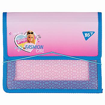 Папка для тетрадей пласт. на резинке В5 "Barbie" розовый, 492211 Yes Папка для тетрадей пласт. на резинке В5 "Barbie" розовый, 492211 Yes