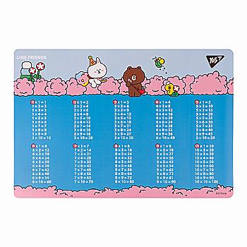 Подкладка для стола "Line Friends. Together" табл. умнож., 492254 Yes Подкладка для стола "Line Friends. Together" табл. умнож., 492254 Yes