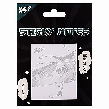 Папір з липким шаром фігурний "Anime" 40 аркушів, 170404 Yes