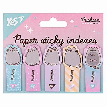 Індекси паперові "Pusheen", 55*22мм, 100 шт (5x20), 170417 Yes Індекси паперові "Pusheen", 55*22мм, 100 шт (5x20), 170417 Yes
