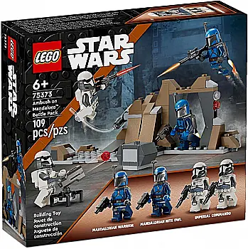 Конструктор Lego "Боевой комплект "Засада на Мандалоре", 75373 Конструктор Lego "Боевой комплект "Засада на Мандалоре", 75373