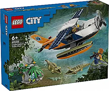 Конструктор Lego "Водный самолет для исследования джунглей", 60425 Конструктор Lego "Водный самолет для исследования джунглей", 60425