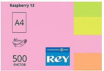 Папір A4 500 арк, 80 г/м2, неон Raspberry 13 (малиновий), REY Adagio Папір A4 500 арк, 80 г/м2, неон Raspberry 13 (малиновий), REY Adagio
