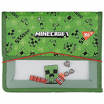 Папка для зошитів пласт. на резинці В5 "Minecraft. Creeper", 492208 Yes Папка для зошитів пласт. на резинці В5 "Minecraft. Creeper", 492208 Yes