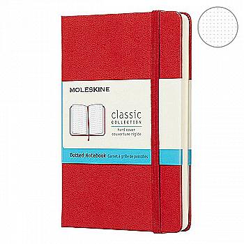 Записник Червоний кишеньковий точка, Moleskine Classic, MM713F2 Записник Червоний кишеньковий точка, Moleskine Classic, MM713F2
