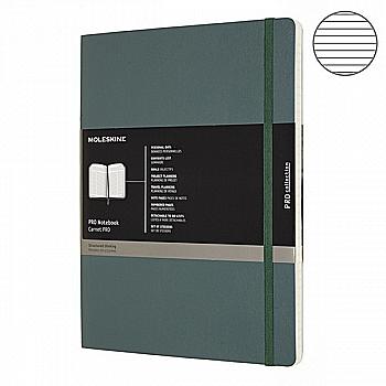 Блокнот Лесной зеленый мягкий недатированный большой, Moleskine PRO, PROPFNTB4SK19 Блокнот Лесной зеленый мягкий недатированный большой, Moleskine PRO, PROPFNTB4SK19