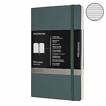 Блокнот недатированный Лесной зеленый мягкий средний, Moleskine PRO, PROPFNTB3SK19 Блокнот недатированный Лесной зеленый мягкий средний, Moleskine PRO, PROPFNTB3SK19