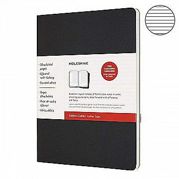 Записник Чорний,беж великий Subject, Moleskine Cahier, CH4STNB Записник Чорний,беж великий Subject, Moleskine Cahier, CH4STNB