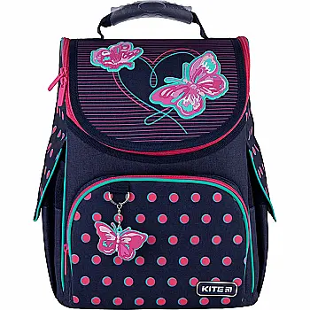 Рюкзак школьный каркасный Kite Education 501 Butterflies, K21-501S-3 Рюкзак школьный каркасный Kite Education 501 Butterflies, K21-501S-3