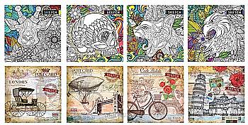 Блокнот 7БЦ 200*200 240стор.(120арк) 15137-15144 (1114) Блокнот 7БЦ 200*200 240стор.(120арк) 15137-15144 (1114)