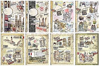 Блокнот інтегр.А5 240стор(120арк)кліт. 15177-15184 (2715) Блокнот інтегр.А5 240стор(120арк)кліт. 15177-15184 (2715)