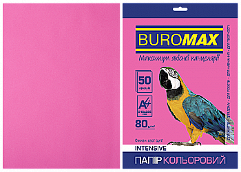 Папір А4 50 арк, 80 г/м2 Intensiv малиновий, BM.2721350-29 Папір А4 50 арк, 80 г/м2 Intensiv малиновий, BM.2721350-29