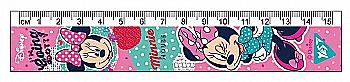 Линейка 15 см "Minnie Mouse", 370555 Yes