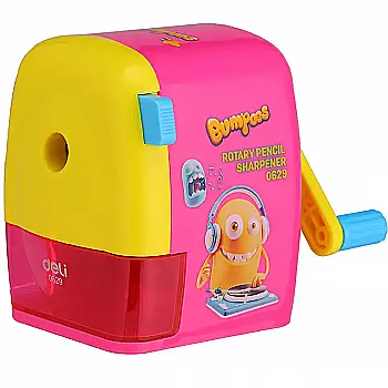 Точилка механическая Deli E0629 микс Bumpees прямоугольная (70633) Точилка механическая Deli E0629 микс Bumpees прямоугольная (70633)