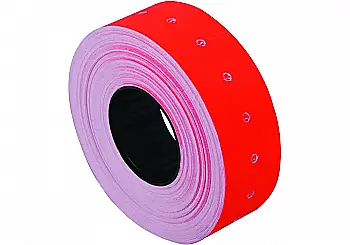 Етикетка-цінник 21*12 мм, 1000 шт, червона, Е21301-03 Етикетка-цінник 21*12 мм, 1000 шт, червона, Е21301-03