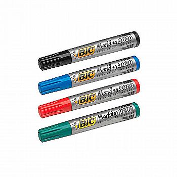 Набір маркерів перманентних 2000 4 кол. BIC, bc8209112 Набір маркерів перманентних 2000 4 кол. BIC, bc8209112