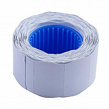 Цінник 26*16 мм, 375 шт, фігурний, зовн. намотка, білий, BM.282203-12