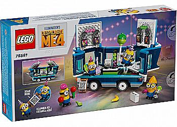Конструктор Lego Despicable Me "Музыкальный автобус для вечеринок Миньонов", 75581 Конструктор Lego Despicable Me "Музыкальный автобус для вечеринок Миньонов", 75581