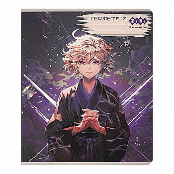Тетрадь 48 кл, Предметка - Геометрия, конгрев. тисн. + УФ лак, Anime, ZB.1704-07 Тетрадь 48 кл, Предметка - Геометрия, конгрев. тисн. + УФ лак, Anime, ZB.1704-07