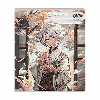 Тетрадь 48 кл, Предметка - История, конгрев. тисн. + УФ лак, Anime, ZB.1704-22 Тетрадь 48 кл, Предметка - История, конгрев. тисн. + УФ лак, Anime, ZB.1704-22