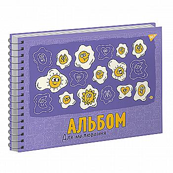 Альбом для малювання "Funny faces" А4 20 арк./100 спіраль, УФ-виб., Yes (2637) 130568 Альбом для малювання "Funny faces" А4 20 арк./100 спіраль, УФ-виб., Yes (2637) 130568