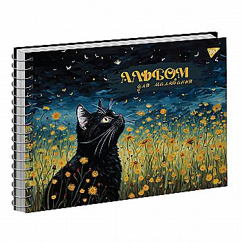 Альбом для малювання "Cats" А4 30 арк./100 спіраль, виб. гібрід. лак, Yes (2590) 130572 Альбом для малювання "Cats" А4 30 арк./100 спіраль, виб. гібрід. лак, Yes (2590) 130572
