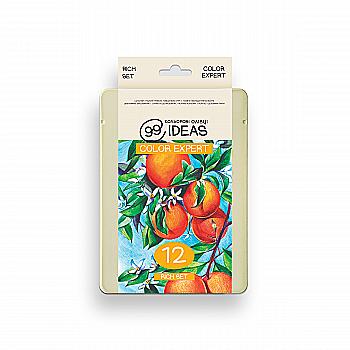 Набір олівців кольорових 99IDEAS "Color Expert" 12 кол., Rich Set, метал. коробка, 99CE-12RICH Набір олівців кольорових 99IDEAS "Color Expert" 12 кол., Rich Set, метал. коробка, 99CE-12RICH