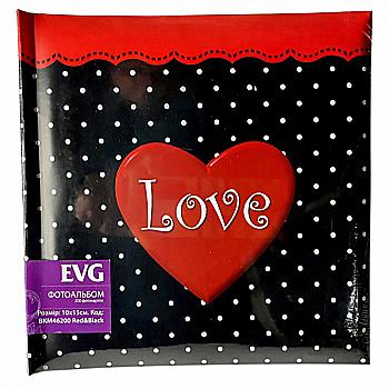 Фотоальбом EVG 10*15*200 BKM46200 Red&Black