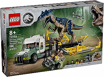 Конструктор Lego Jurassic World "Миссии динозавров: Грузовик для перевозки аллозавра", 76966 Конструктор Lego Jurassic World "Миссии динозавров: Грузовик для перевозки аллозавра", 76966