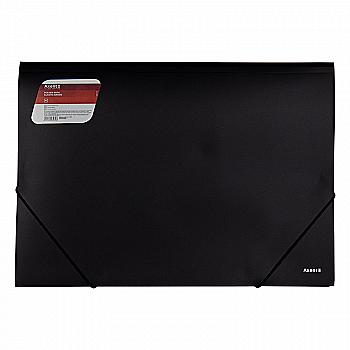 Папка на резинках А3 черная 1506-01 Папка на резинках А3 черная 1506-01