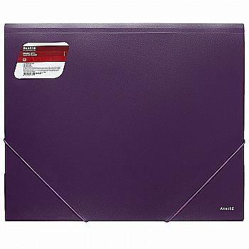 Папка на резинках А3, сливовая, 1506-11-А Папка на резинках А3, сливовая, 1506-11-А