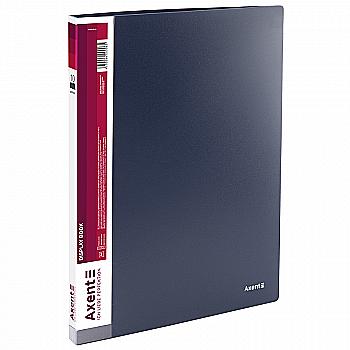 Папка А4, 10 файлів, сіра 1010-03 Axent