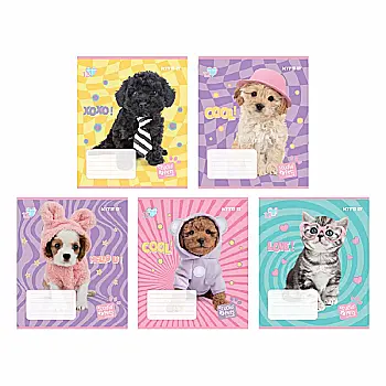 Зошит 12 арк., кл., софт тач + УФ лак, SP24-232 Зошит 12 арк., кл., софт тач + УФ лак, SP24-232