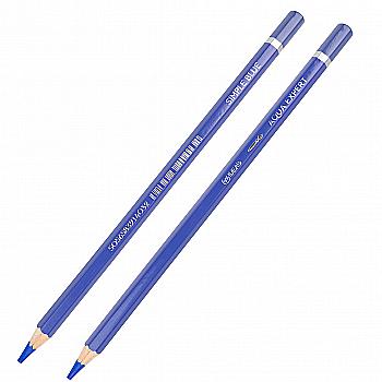 Карандаш акварельный 99IDEAS "Aqua Expert", Simple Blue/Голубой, 99AE-SIMPB Карандаш акварельный 99IDEAS "Aqua Expert", Simple Blue/Голубой, 99AE-SIMPB
