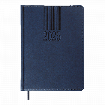 Ежедневник датированный A5, 2025, Code, синий, BM.2142-02 Ежедневник датированный A5, 2025, Code, синий, BM.2142-02