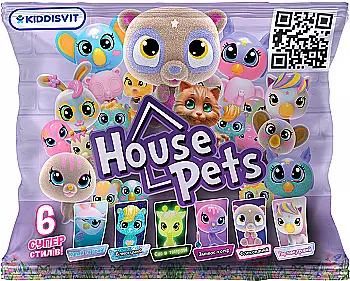 Фігурка-сюрприз колекційна "House Pets" – Мій улюбленець, в диспл., 1065B Фігурка-сюрприз колекційна "House Pets" – Мій улюбленець, в диспл., 1065B