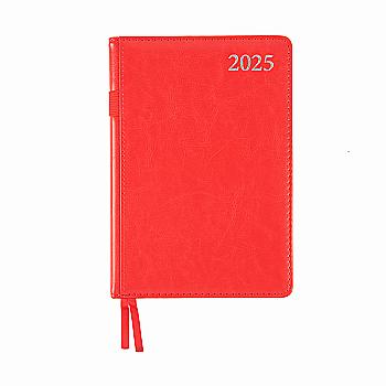 Діловий записник А5 2025 "City", твердий, 368 стор., червоний, 252543, Leo Planner Діловий записник А5 2025 "City", твердий, 368 стор., червоний, 252543, Leo Planner