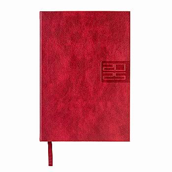 Діловий записник А5 2025 "Persona", твердий, 368 стор., бордовий, 252528, Leo Planner Діловий записник А5 2025 "Persona", твердий, 368 стор., бордовий, 252528, Leo Planner