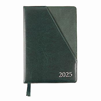Діловий записник А5 2025 "Whisky", твердий, 368 стор., темно-зелений, 252547, Leo Planner Діловий записник А5 2025 "Whisky", твердий, 368 стор., темно-зелений, 252547, Leo Planner