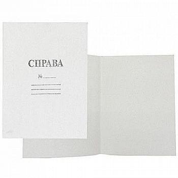 Папка для документів А4, картон "Справа" 40 мм, 100530