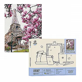 Алмазная мозаика "Цветение в Париже", 40*50 см, IDEA2-CK3861, ТМ "99IDEAS" Алмазная мозаика "Цветение в Париже", 40*50 см, IDEA2-CK3861, ТМ "99IDEAS"