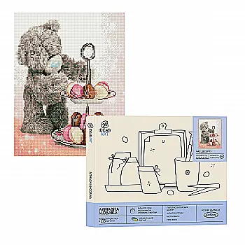 Набір з алмазною мозаїкою "Час десерту", 40*50 см, IDEA2-CK3380, ТМ "99IDEAS" Набір з алмазною мозаїкою "Час десерту", 40*50 см, IDEA2-CK3380, ТМ "99IDEAS"