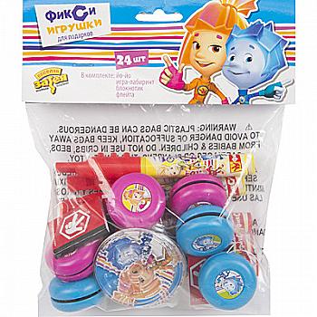 Игрушки для  подарков Фиксики 24 ед, 1507-1365