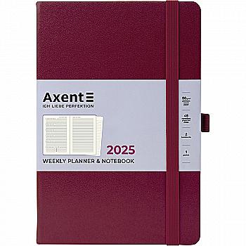 Щотижневик 2025, Prime Strong, 145*210, винний, 8507-25-46-A Щотижневик 2025, Prime Strong, 145*210, винний, 8507-25-46-A