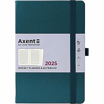 Щотижневик 2025, Prime Strong, 145*210, малахітовий, 8507-25-31-A Щотижневик 2025, Prime Strong, 145*210, малахітовий, 8507-25-31-A